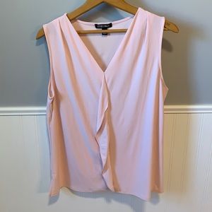 Pink sleeveless Roz & Ali sleeveless top